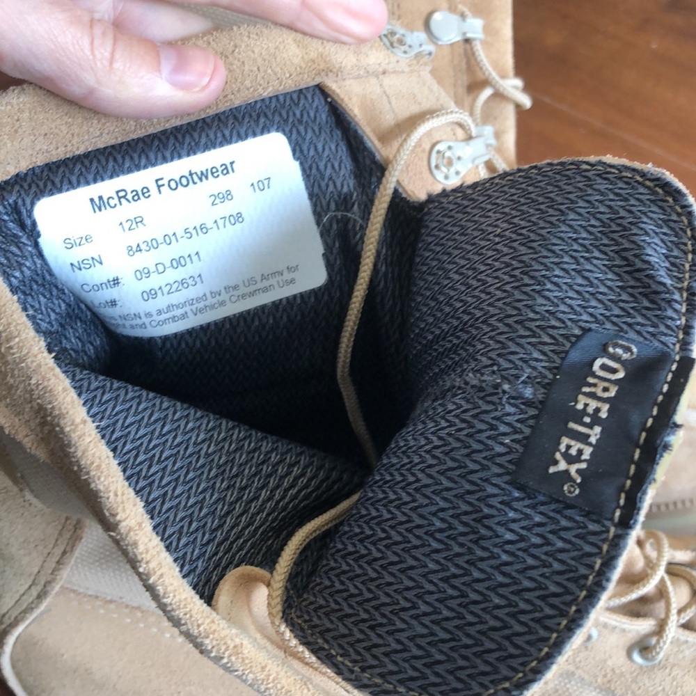 Mcrae Gore-Tex Combat Boots In Great Condition! - image 7